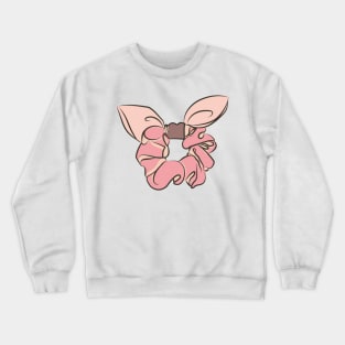 cute hair scrunchie Crewneck Sweatshirt